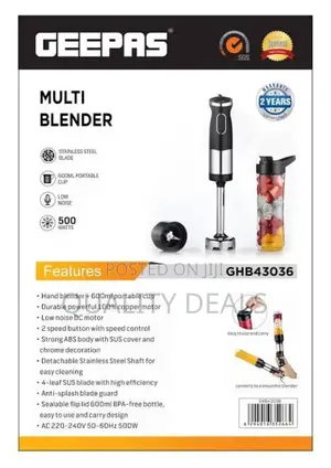Geepas Multi Hand Blender
