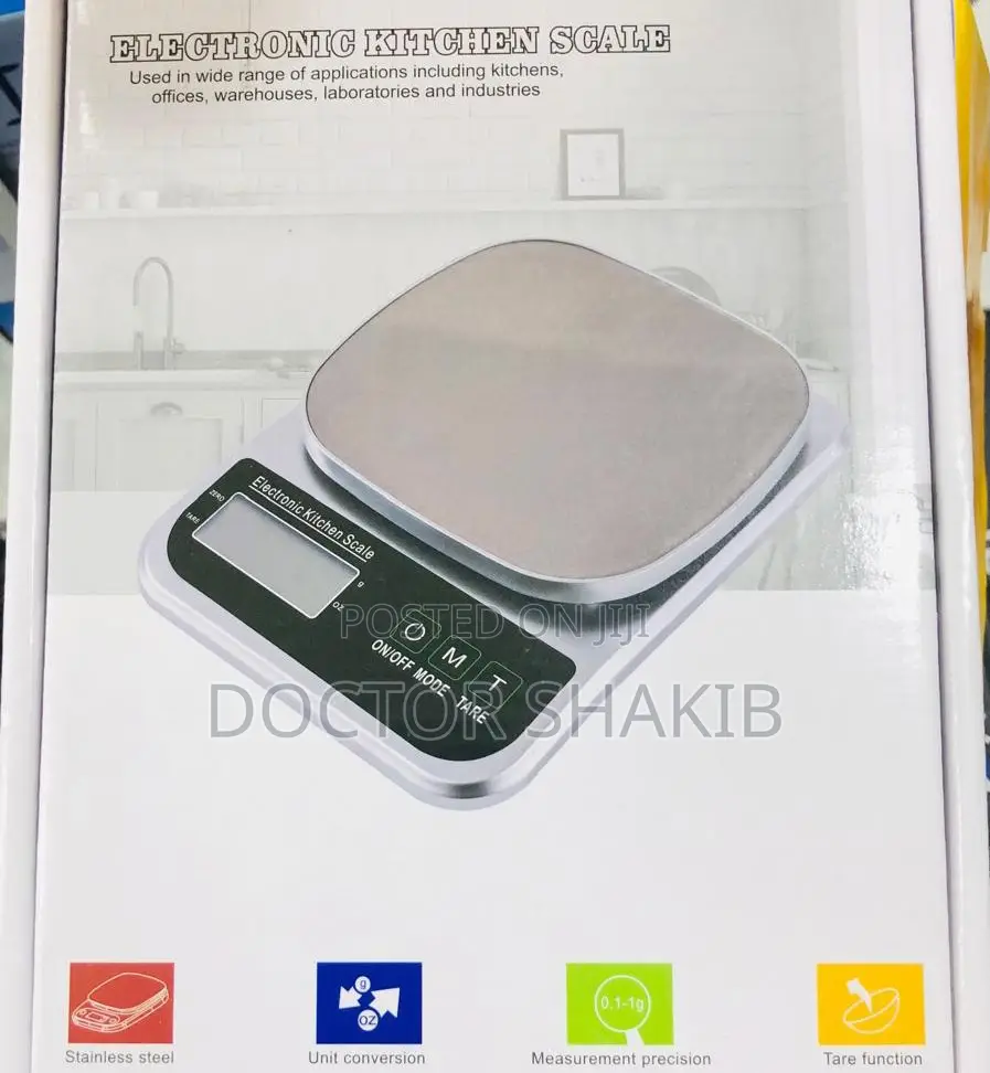 Durable Electronic Kitchen Scale