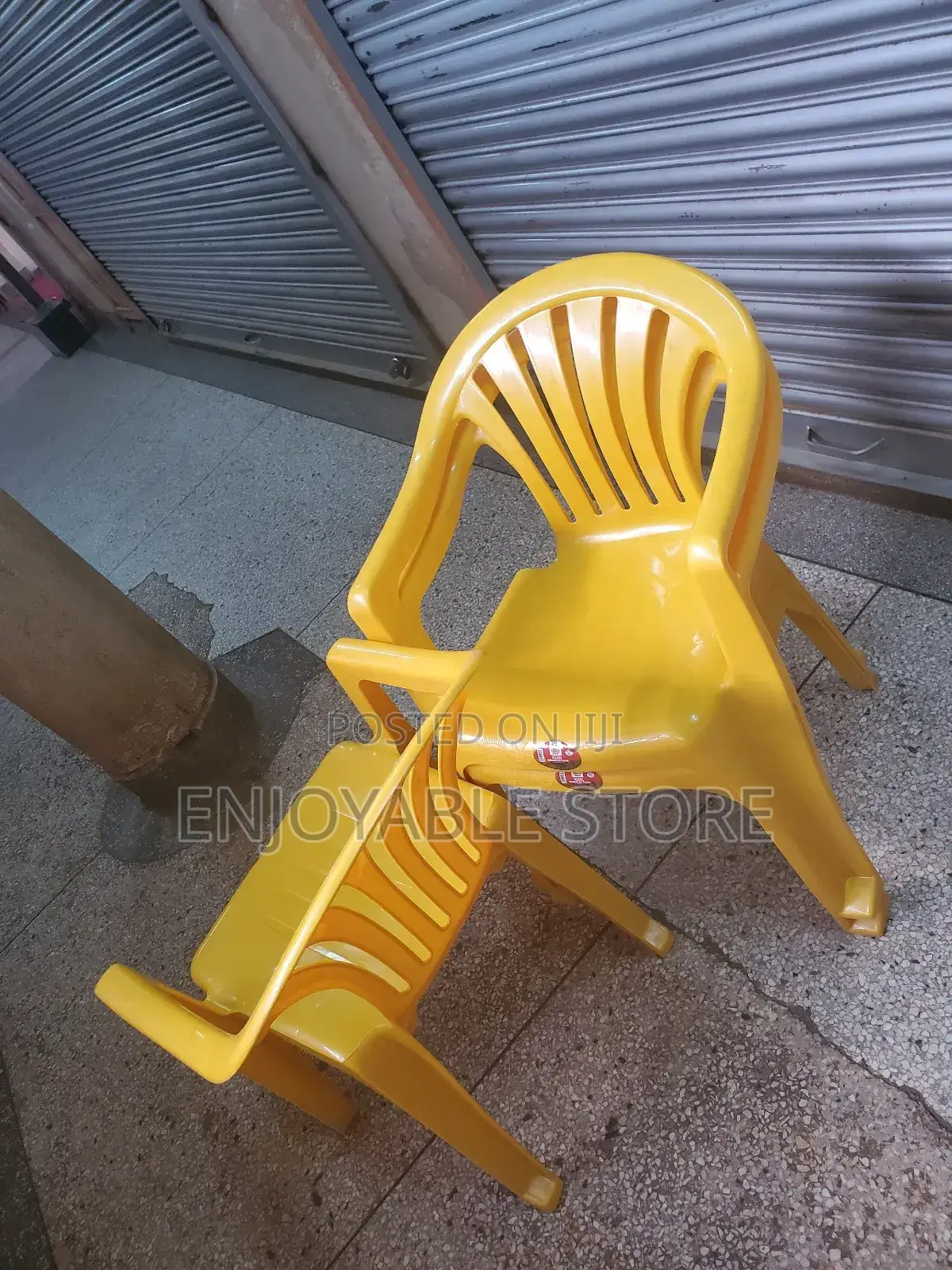 Yellow Chairs Plastic Chairs Plastic