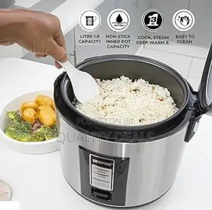 Geepas 1.8L Automatic Rice Cooker