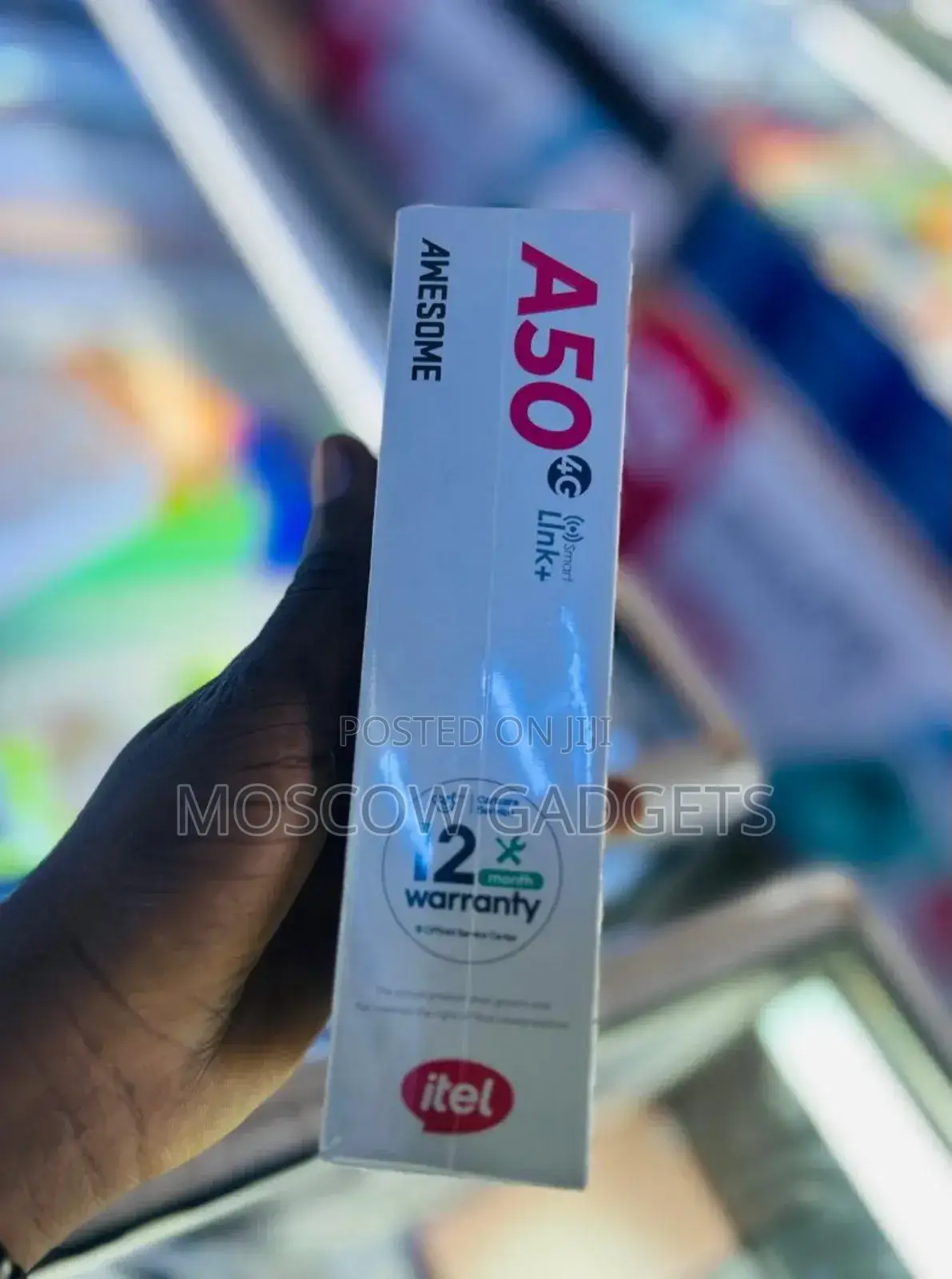 New Itel A50 128 GB Black