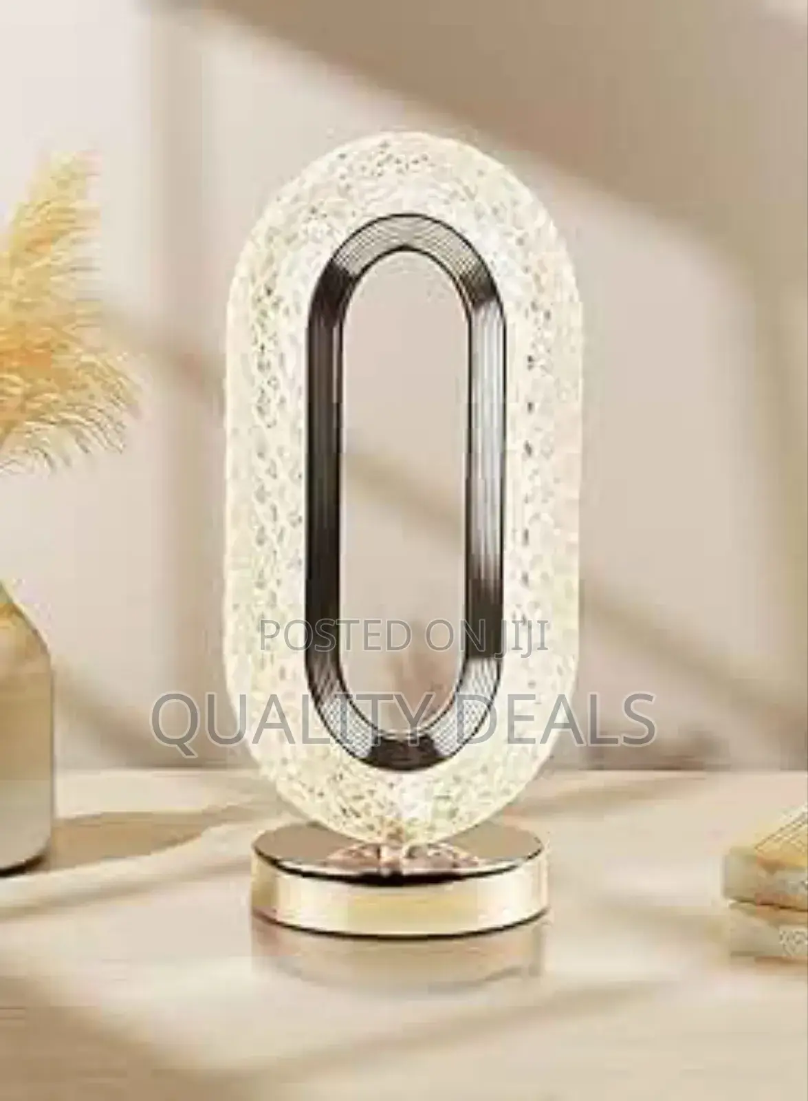 Bedside Crystal Lamp