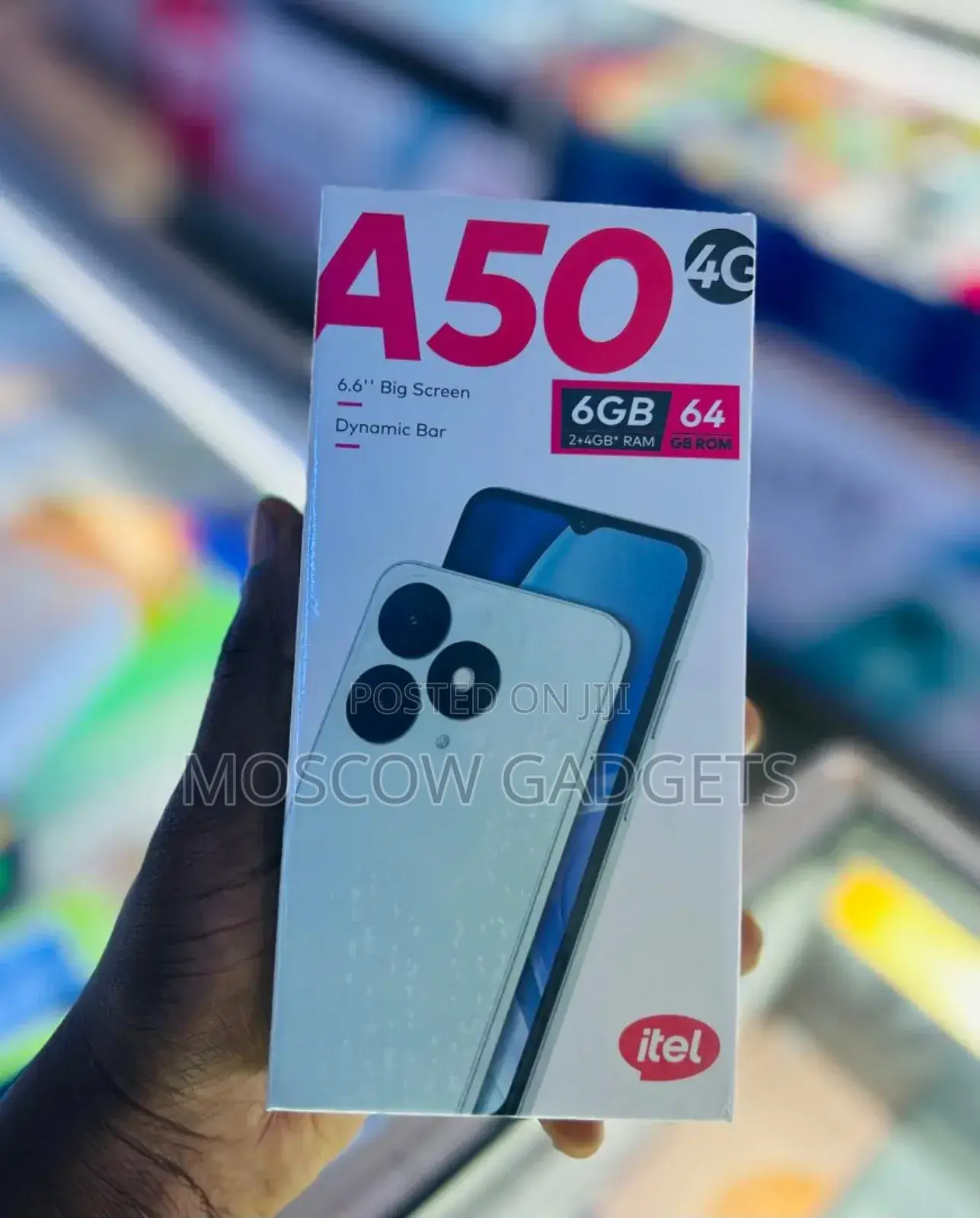 New Itel A50 128 GB Black