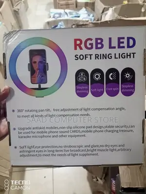 RGB LED Soft Ring Light Mj26