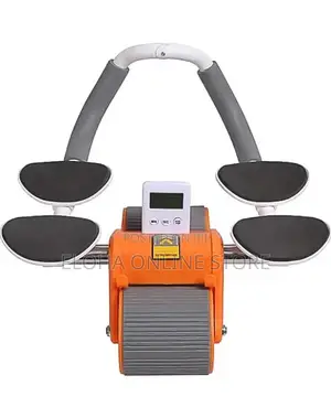 Adjustable Ab Roller With Elbow Support,