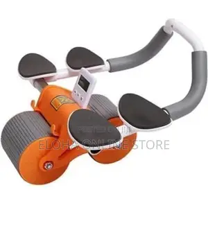Adjustable Ab Roller With Elbow Support,