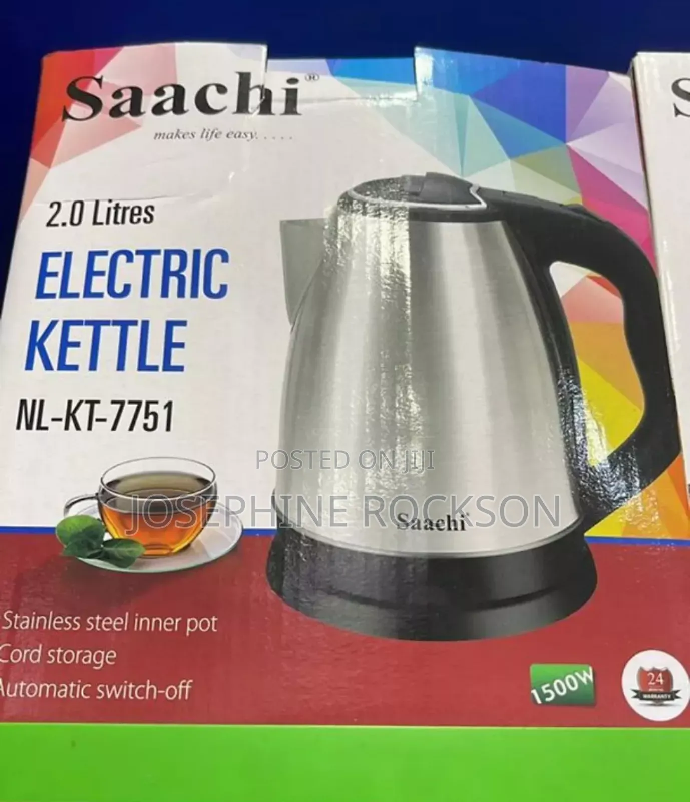 2.0L Saachi Electric Kettle NL_KT7751