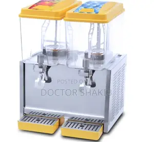 Double Tank 16L Commercial Restaurant Juice Dispenser
