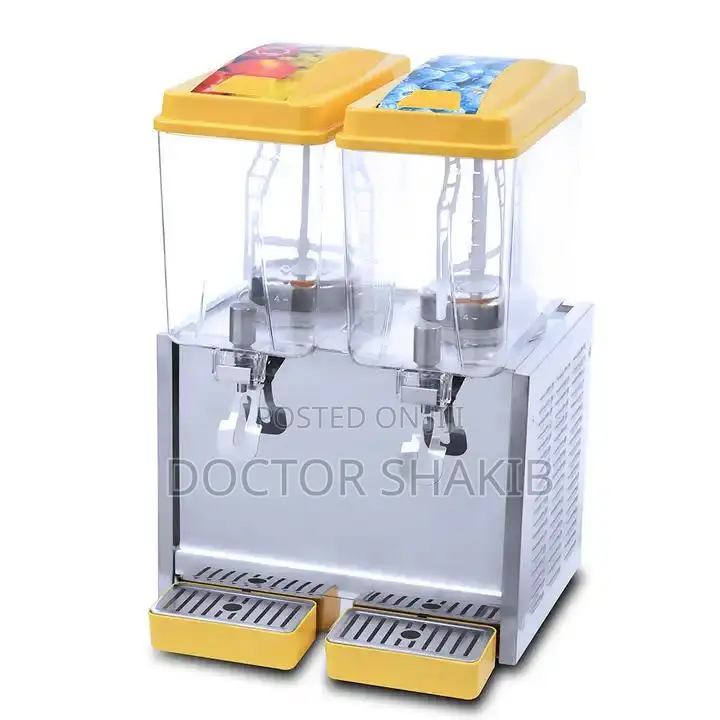 Double Tank 16L Commercial Restaurant Juice Dispenser