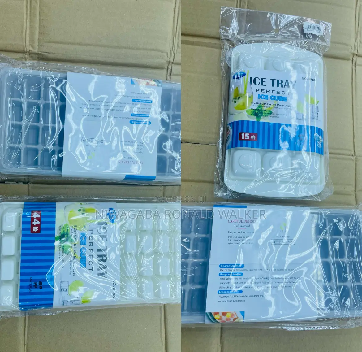 Ice Mold and Tray for Making Ice Cubes