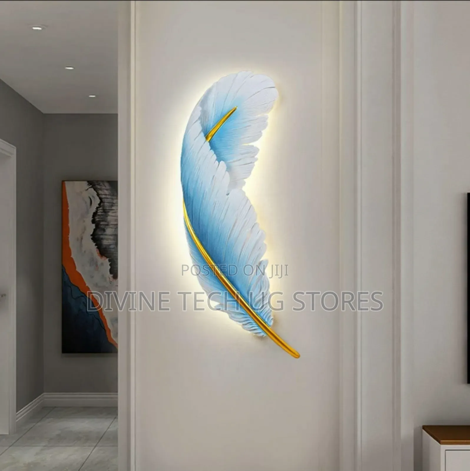 Angel Feather Light, 2 Pieces Feather Wall Lights - A Pair