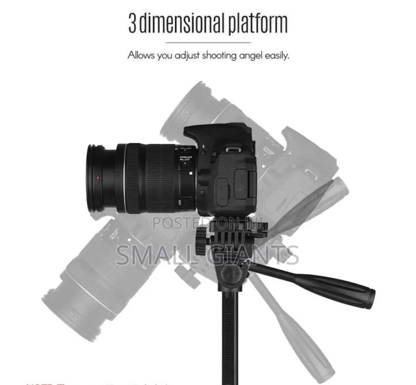 Adjustable Portable Camera Holder Tripod Stand