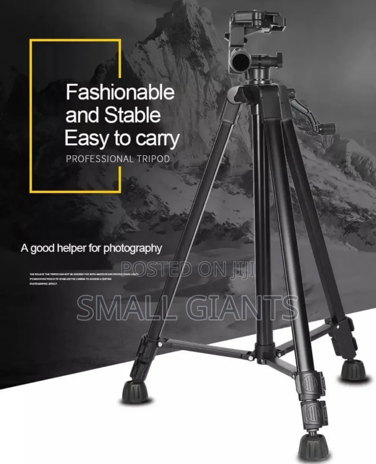 Adjustable Portable Camera Holder Tripod Stand