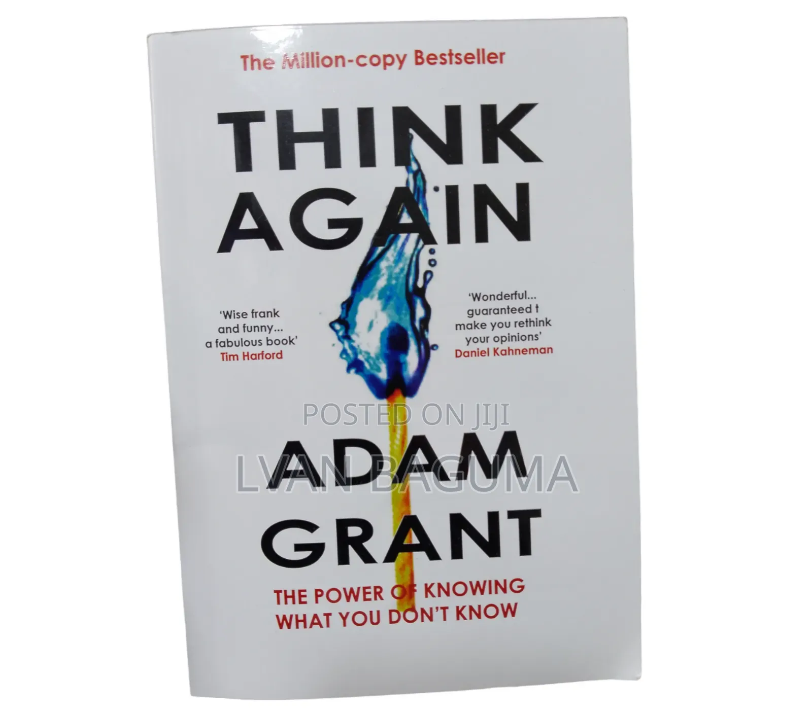 Think Again: The Power of Knowing Book - Adam Grant