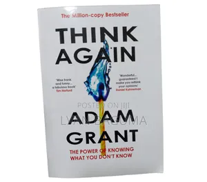 Think Again: The Power of Knowing Book - Adam Grant