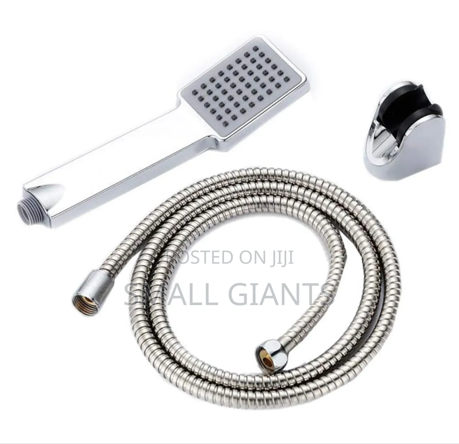 Adjustable Angle Base Large Head Hand-Held Shower Sprinkler