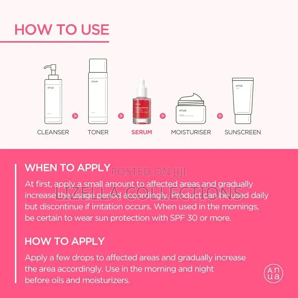 Anua Niacinamide Dark Spot Correcting Serum (Newest Package)