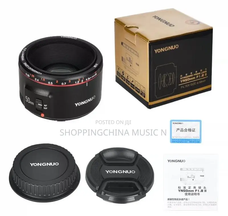 Yongnuo Camera Lens 50mm Canon Nikon