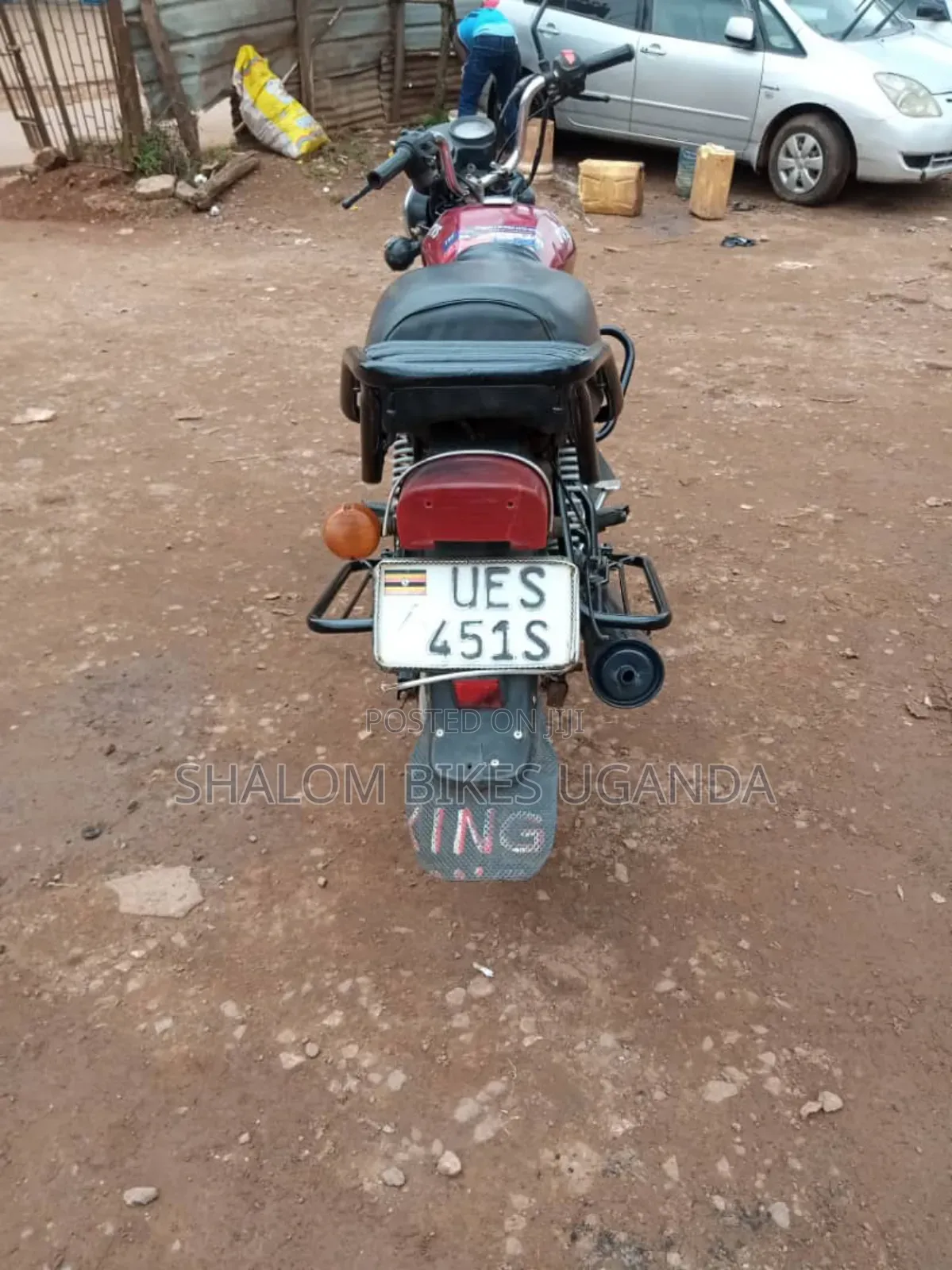 TVS HLX 125 2019 Red