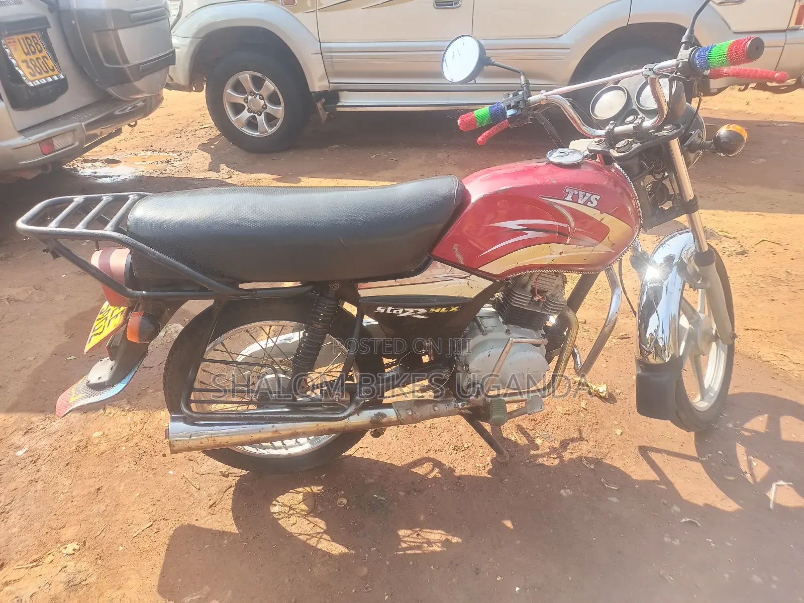 TVS XL 100 2018 Red