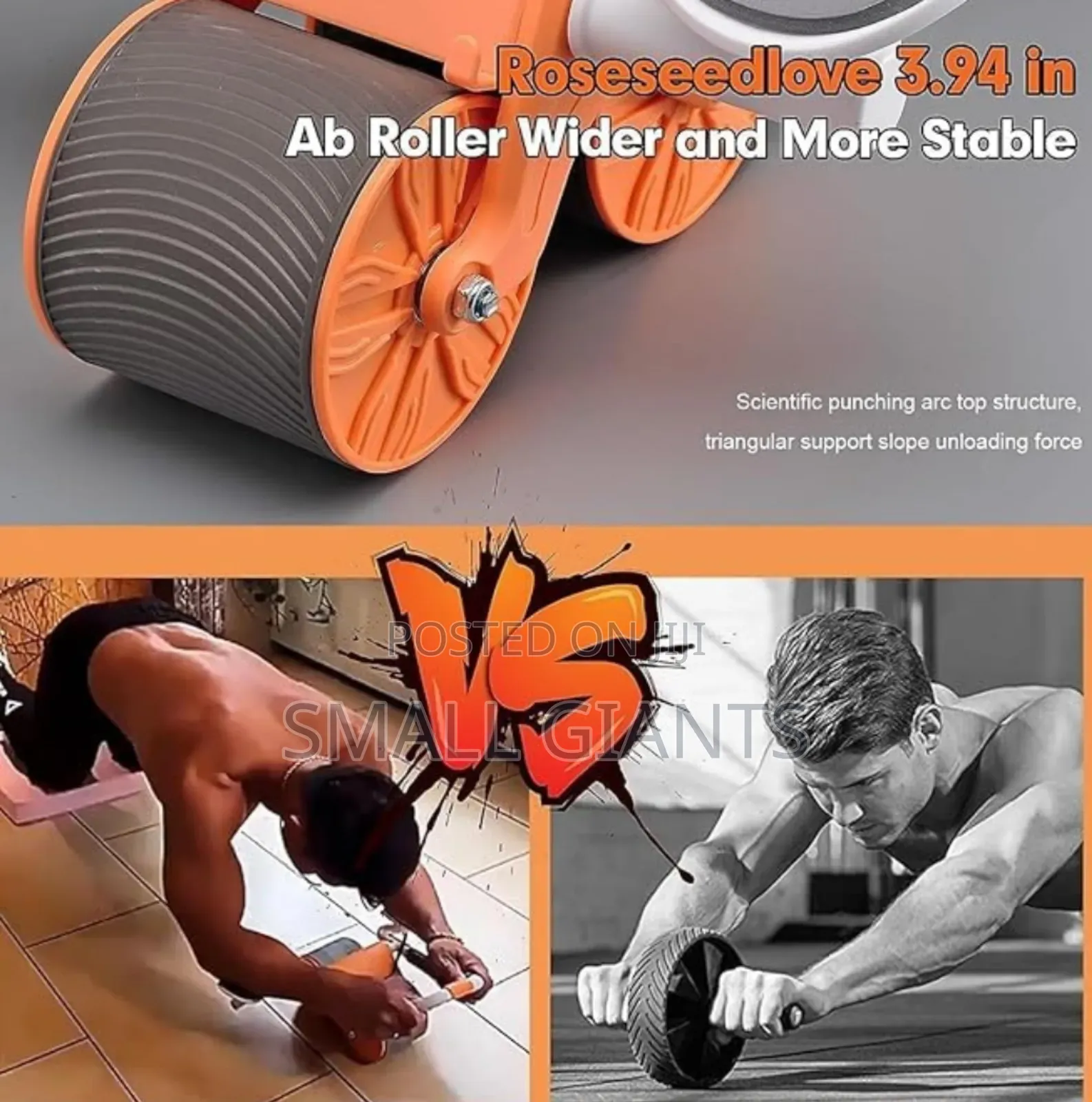 Automatic Rebound Abdominal Wheel With Timer