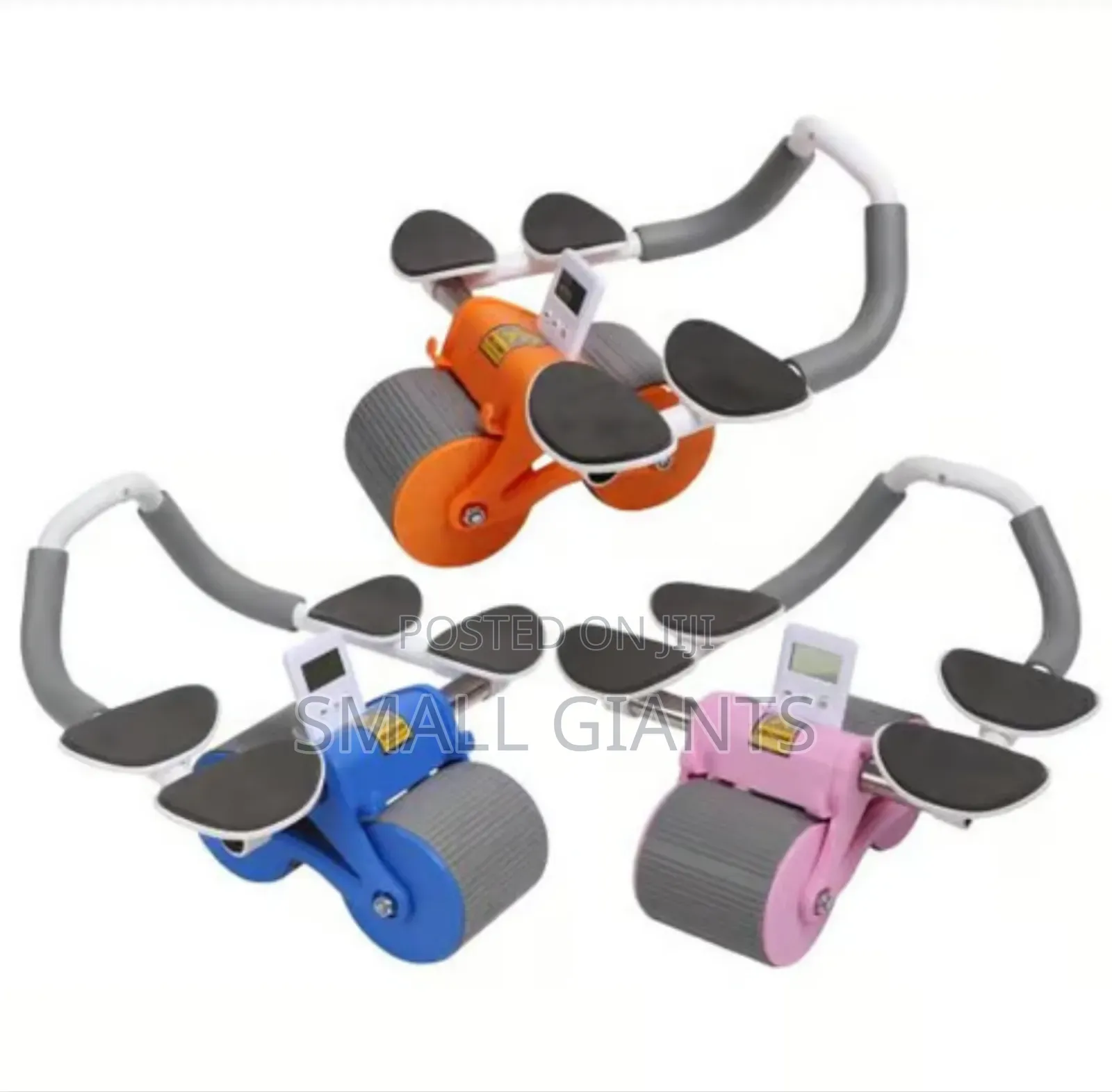 Automatic Rebound Abdominal Wheel With Timer