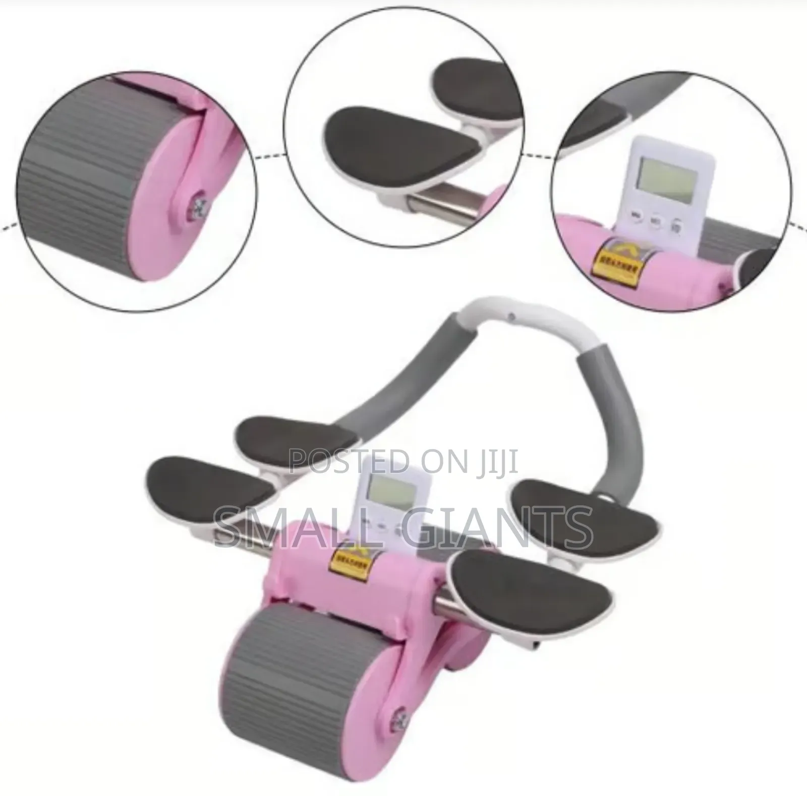 Automatic Rebound Abdominal Wheel With Timer