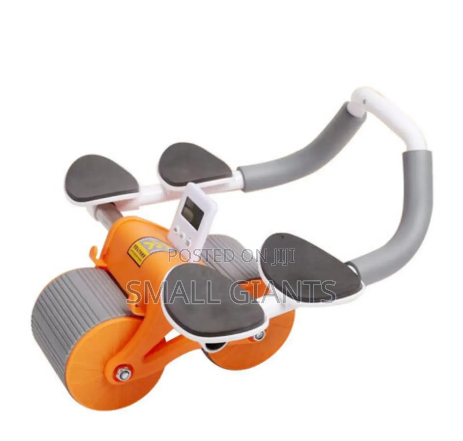 Adjustable Ab Roller With Elbow Support and Phone Holder
