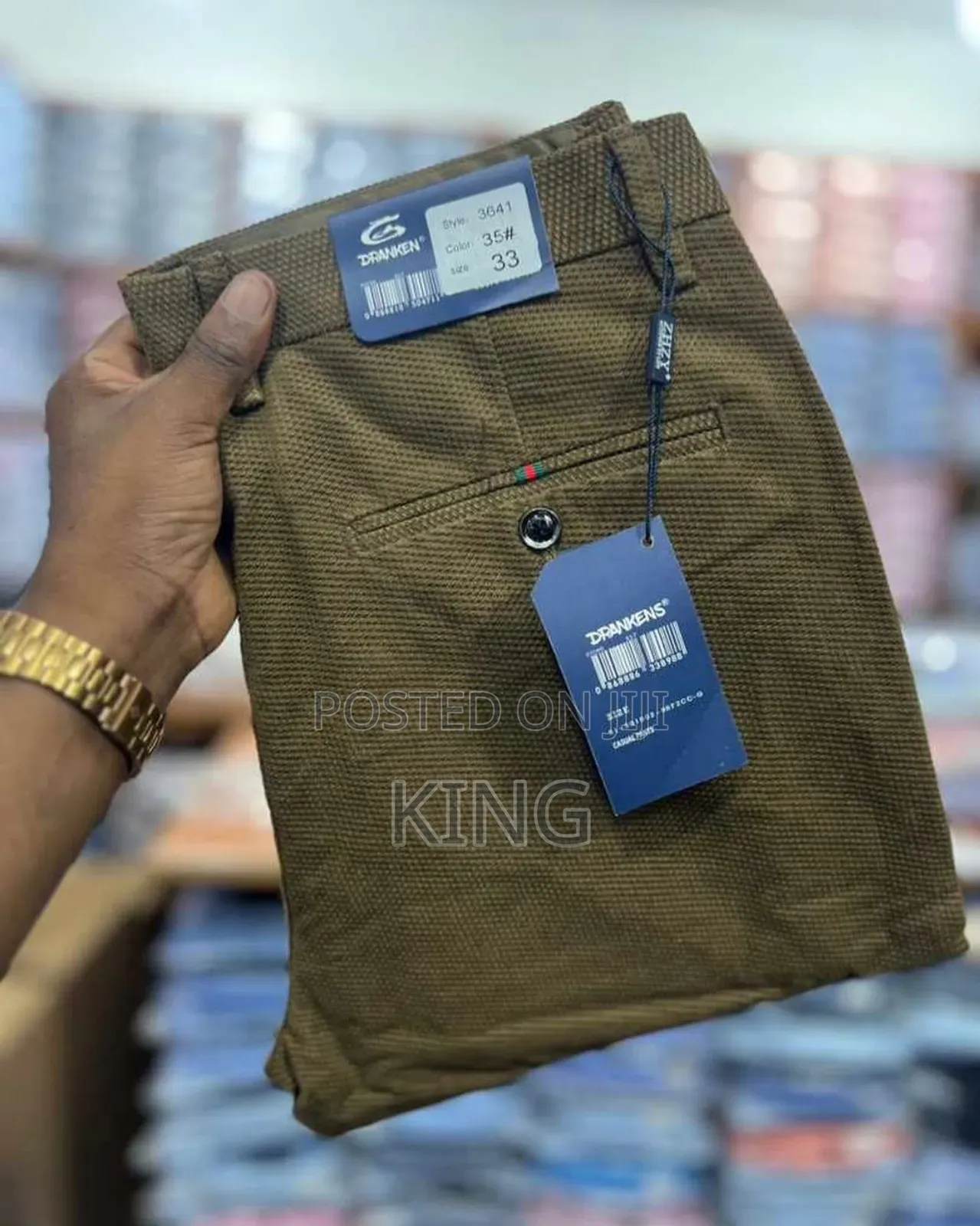 Fine Premium Kaki Pants