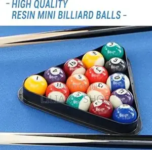 High Quality Resin Mini Billiard Balls