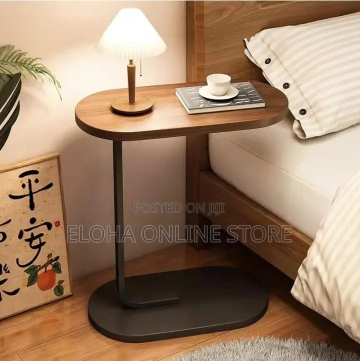 C Shaped Side Table