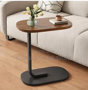 C Shaped Side Table