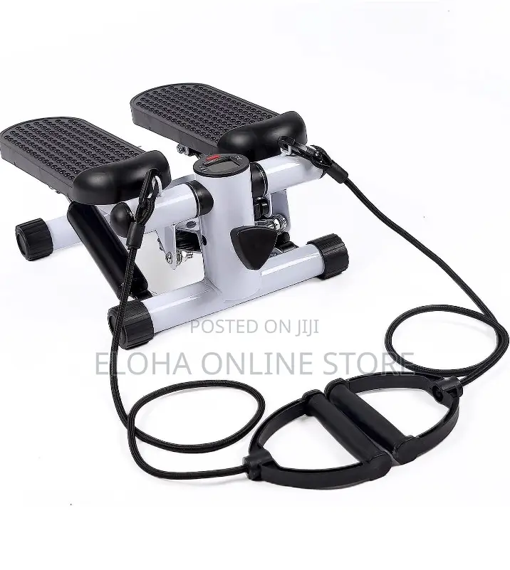 Adjustable Mini Stepper Machine With Resistance Bands