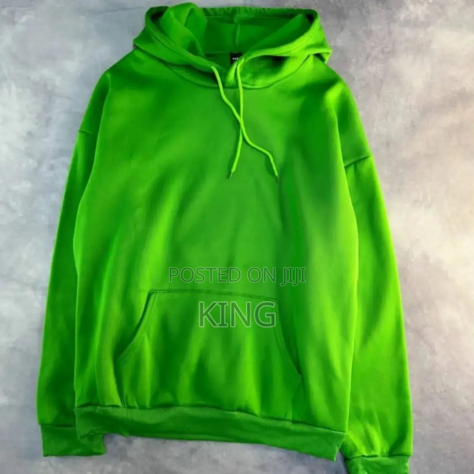 Lemon' Green Hoodie Jumper.