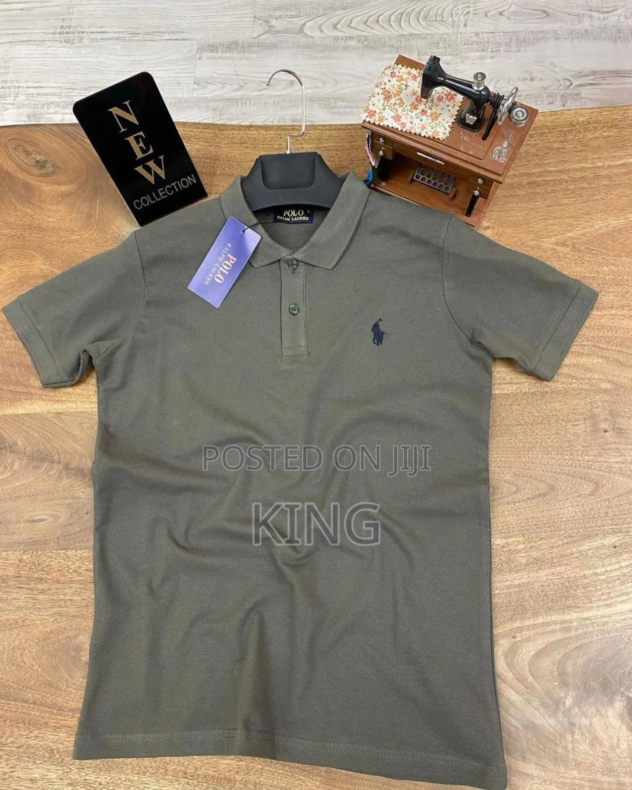 Grey Polo Ralph Lauren T-Shirt. New