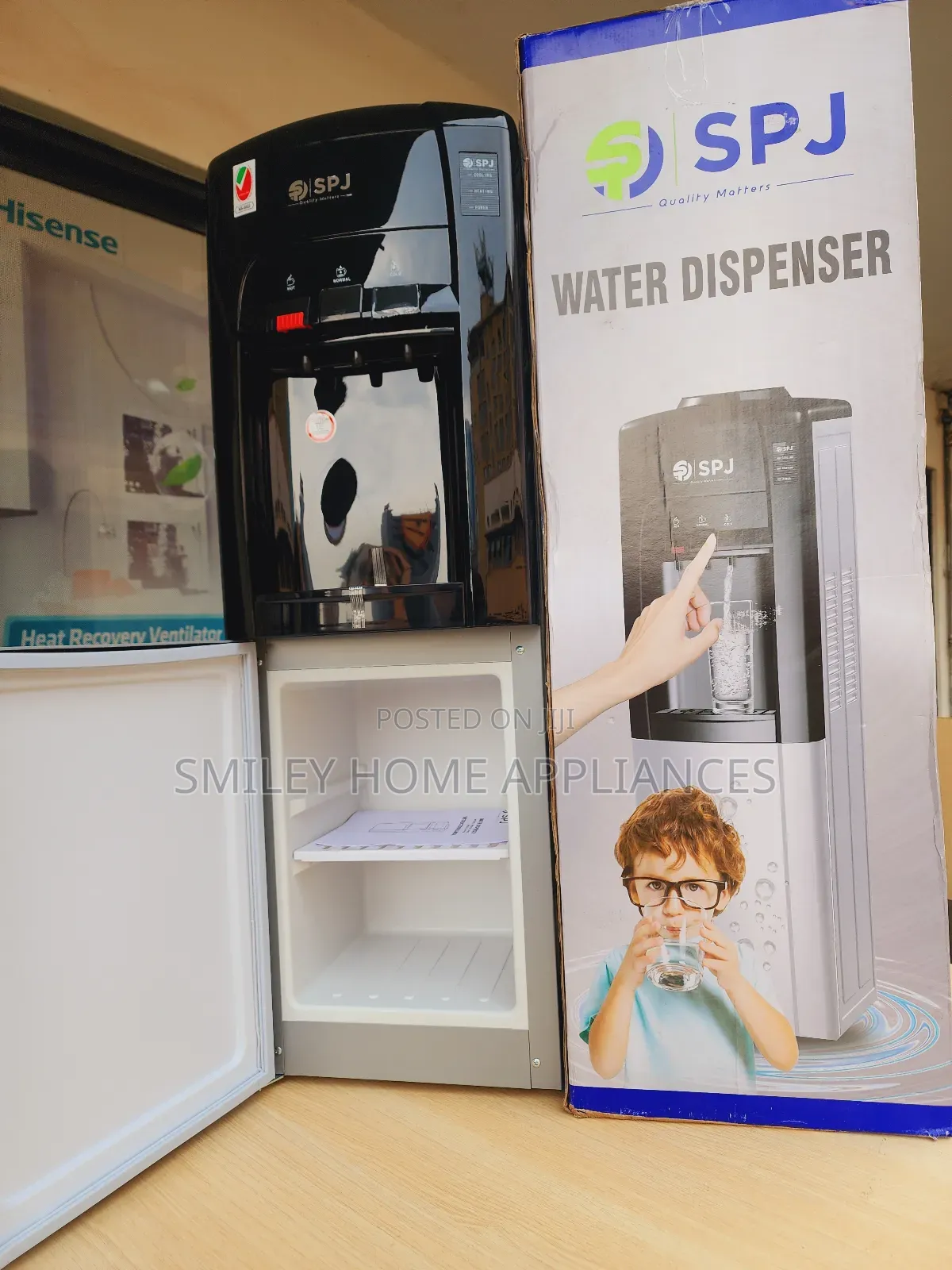 SPJ 3taps Dispenser With a Compressor