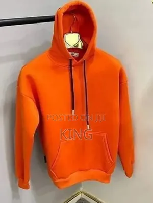 Orange Warm Hoodie Jumper