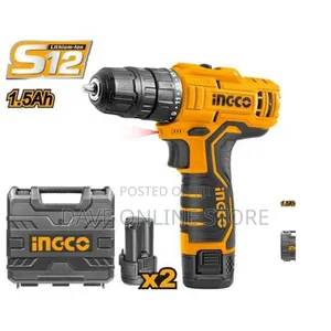 Photo - INGCO Impact Drill Voltage:12V Chuck Capacity:0.8-10mm -