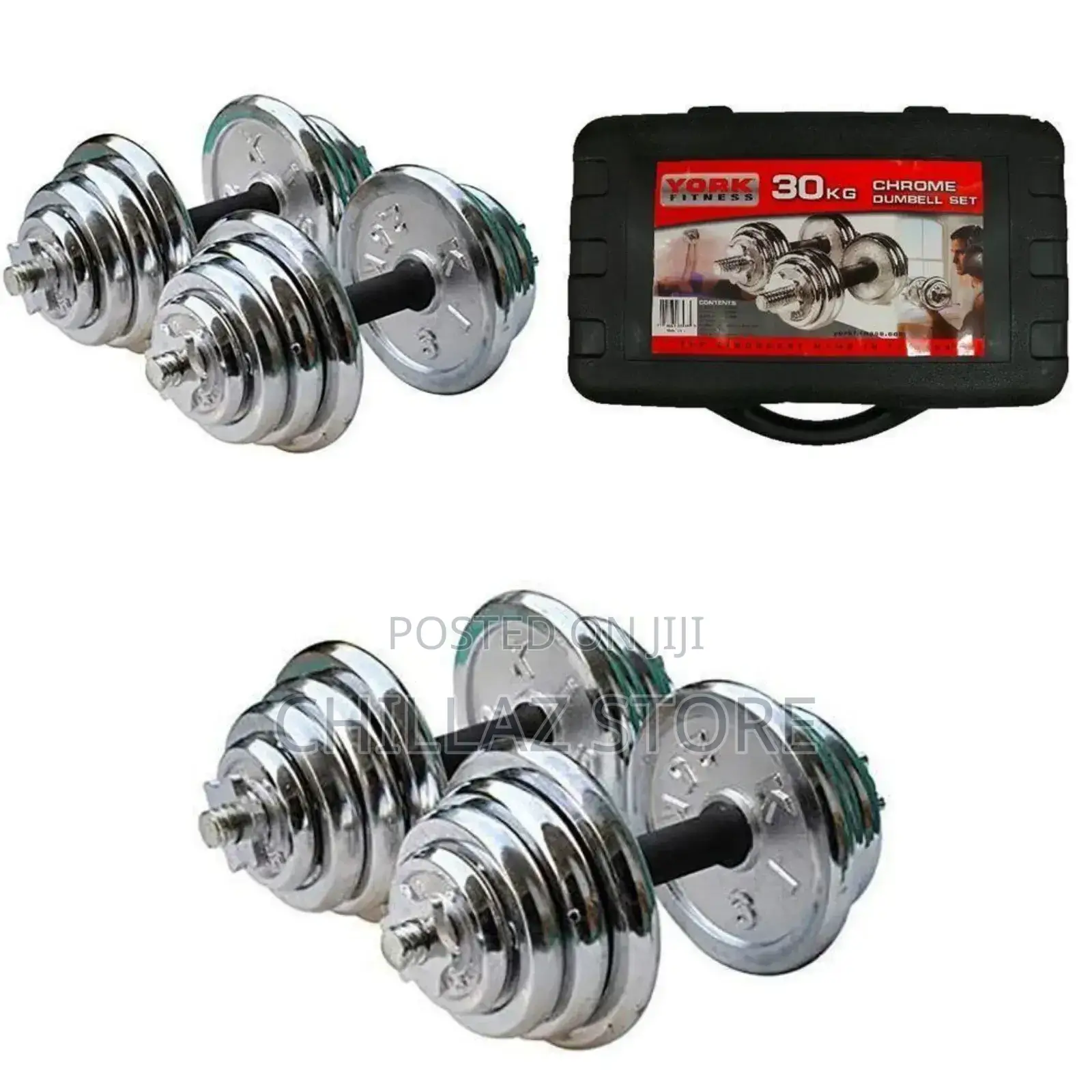 Adjustable Stainless Dumbbells Set
