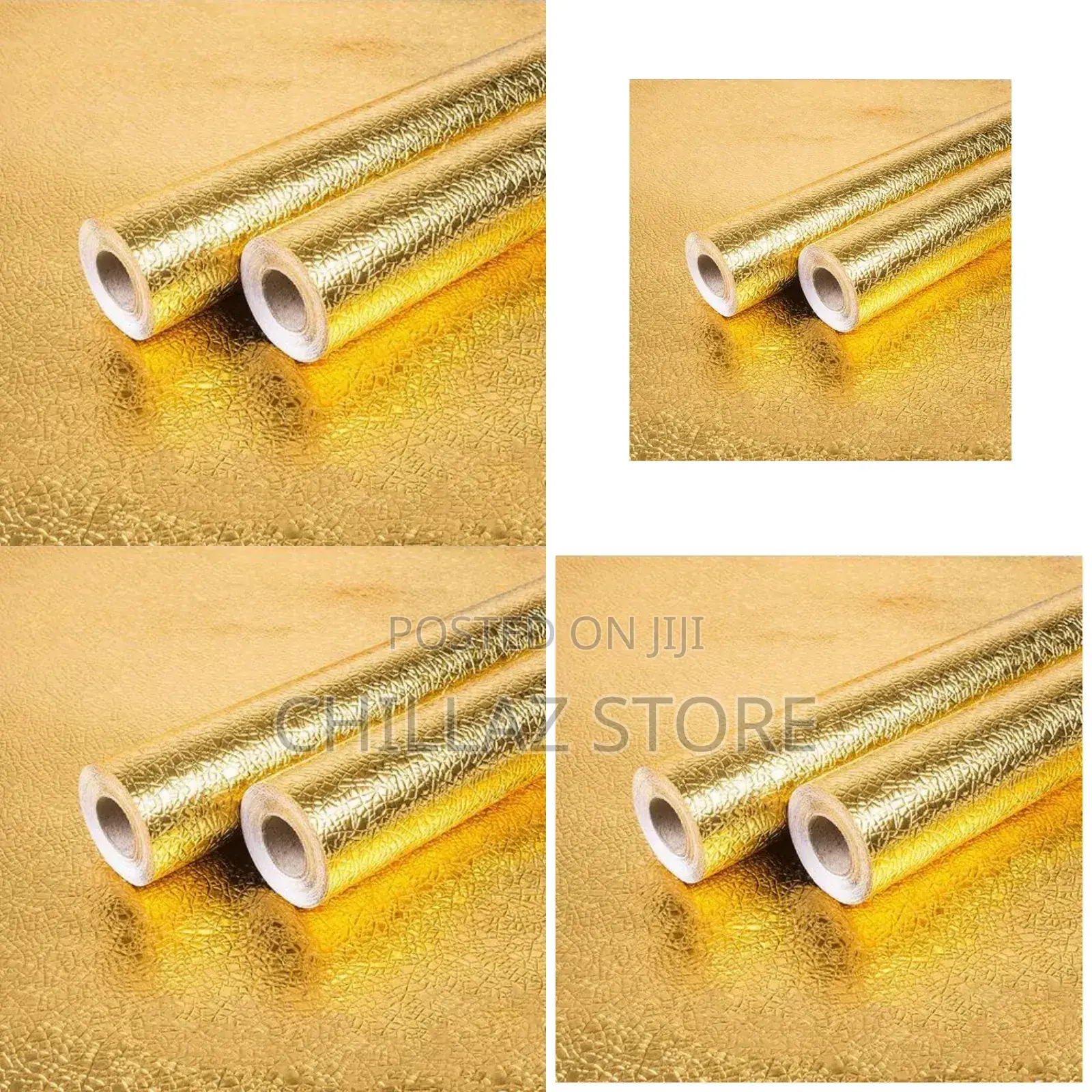 Kitchen Gold Wall Paper