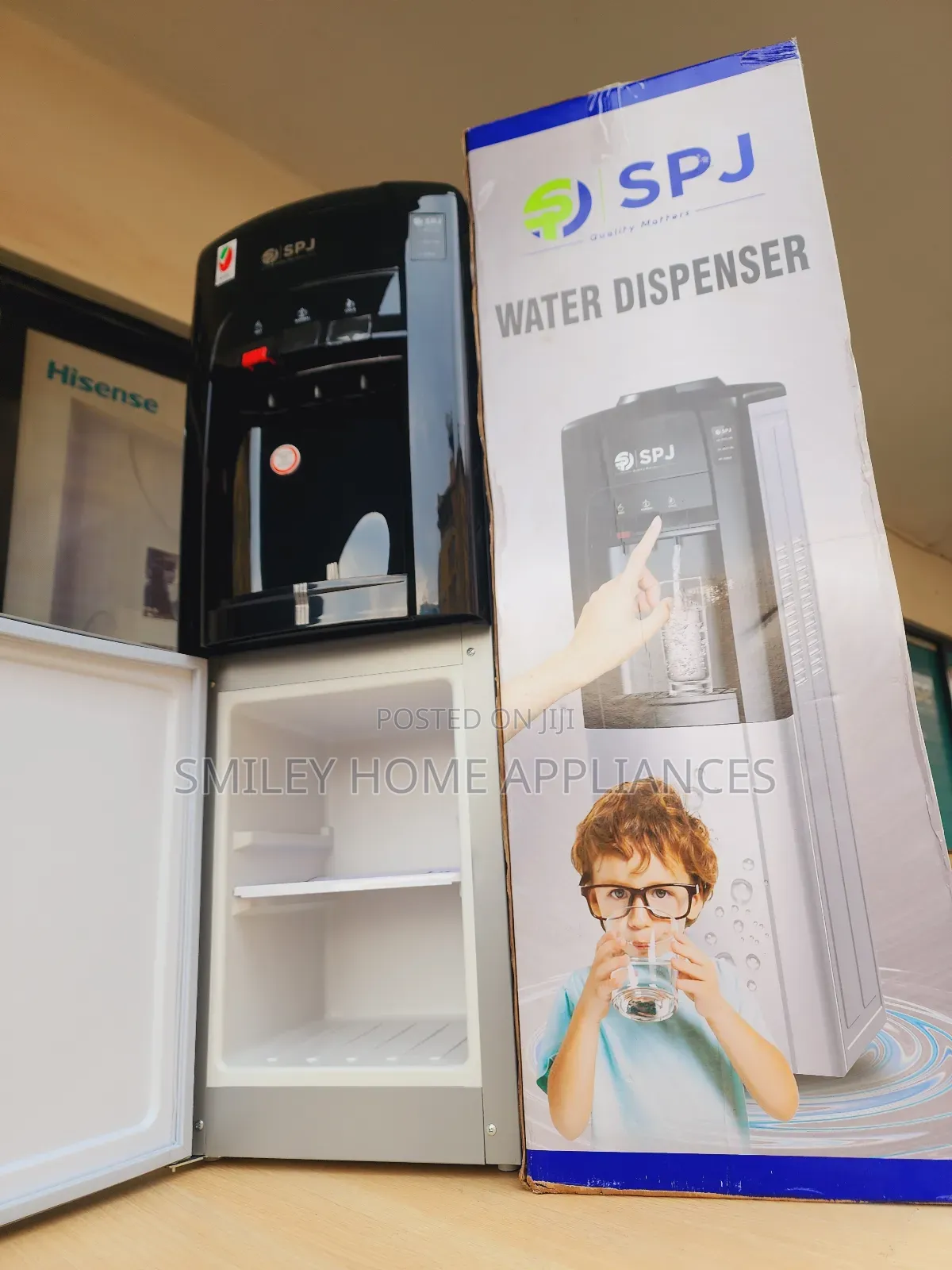 New Discounted SPJ Water Dispenser With a Refrigerator