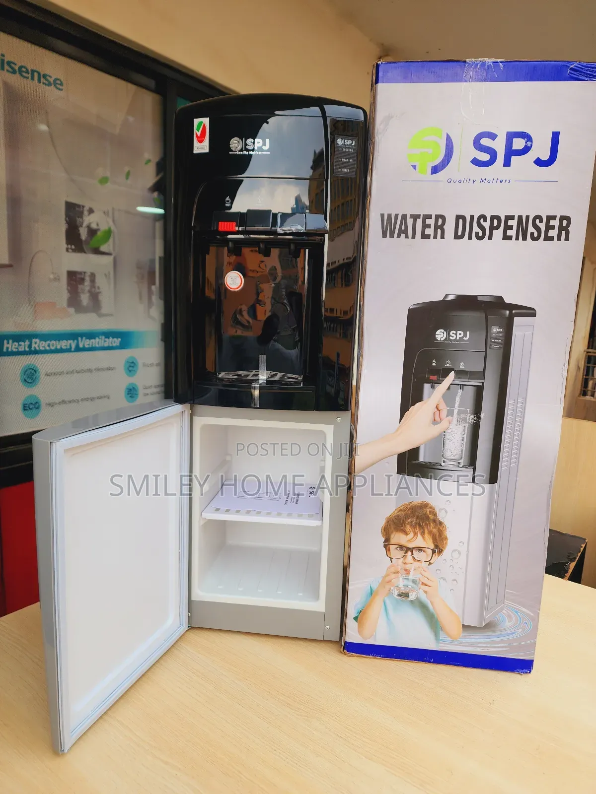 New Discounted SPJ Water Dispenser With a Refrigerator