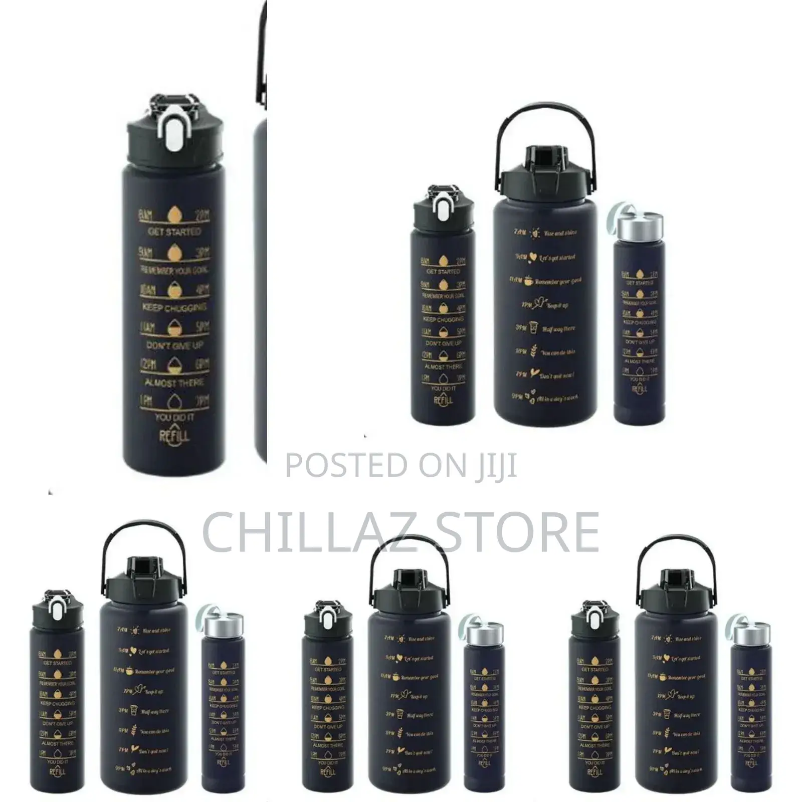 Brand Water Bottle Set