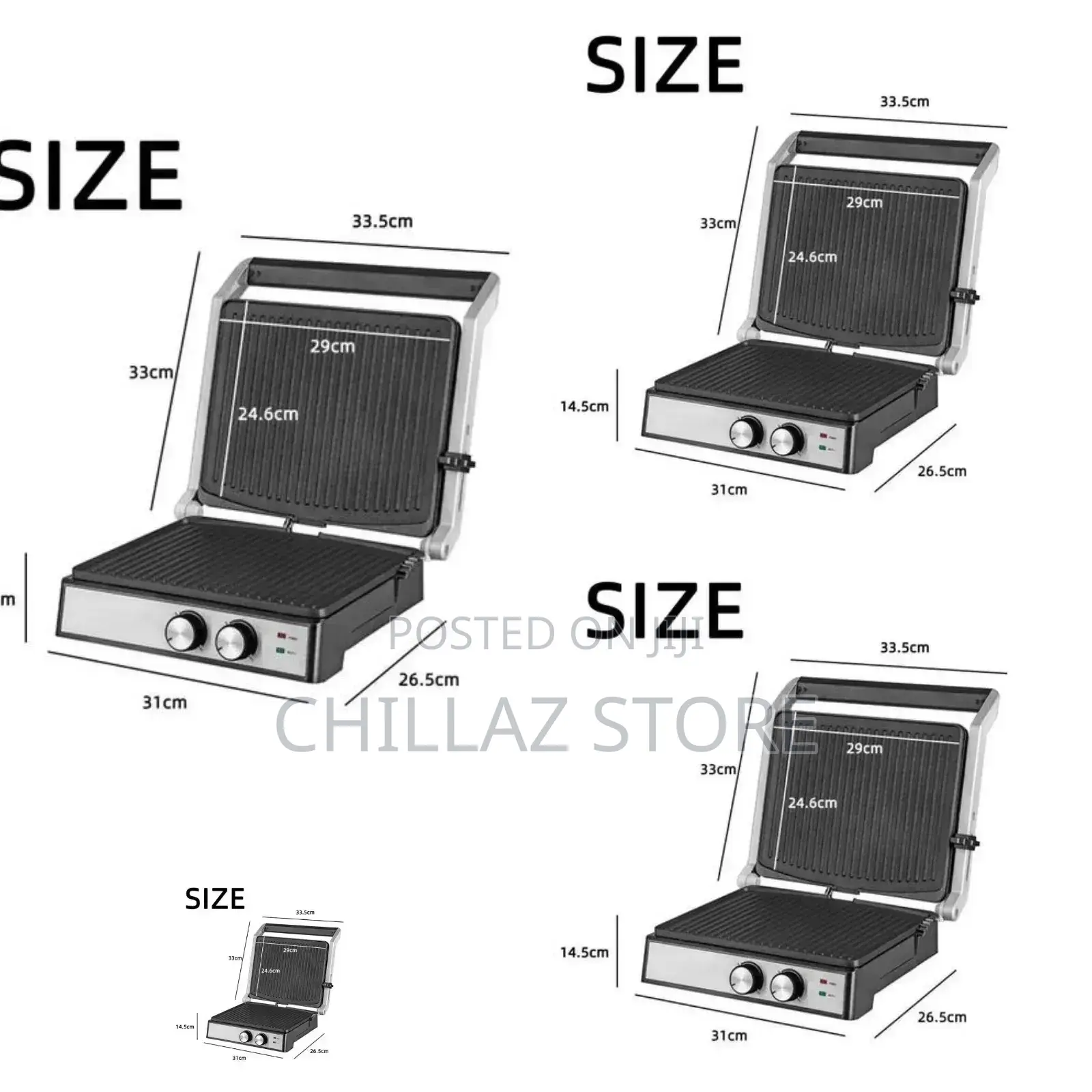 Electric BBQ Grill Press