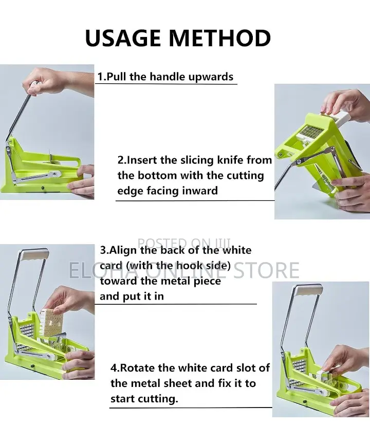 Replaceable Potato Slicer/Chips Slicer