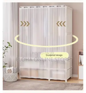 Multi-Layer Fabric Wadrobe With Drawers and Simple Opening
