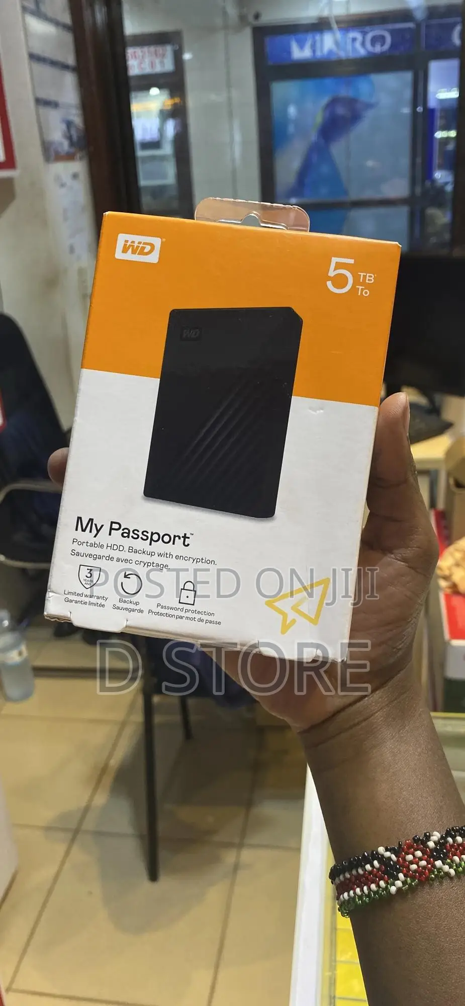 5tb External My Passport Wd