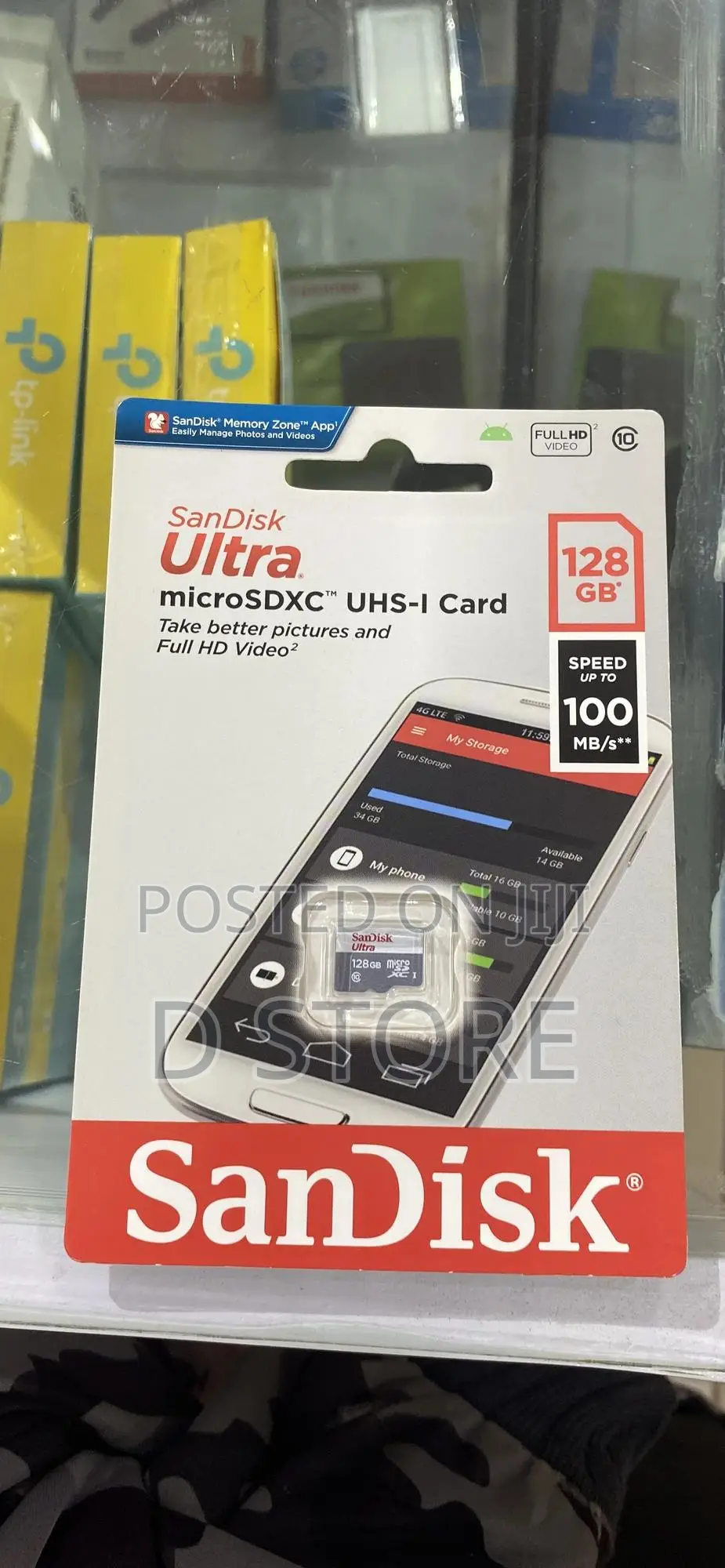 128gb San Disk Micro Card