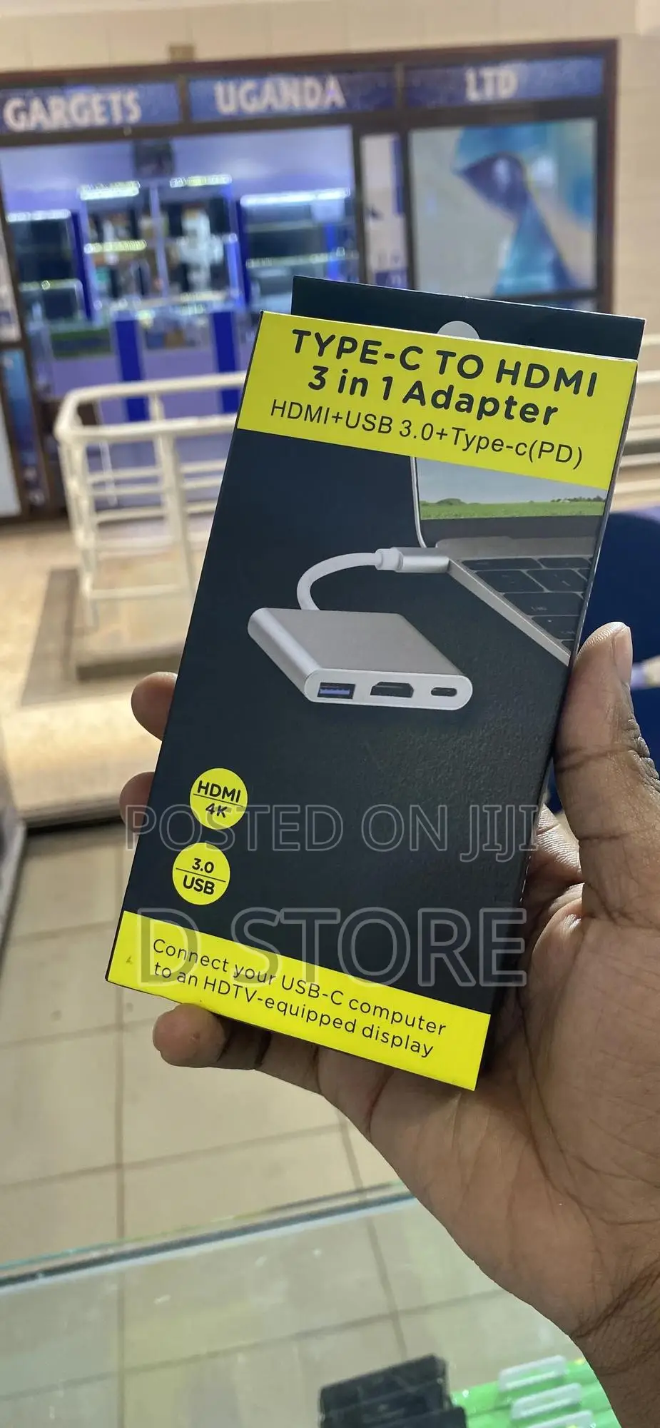 TYPE-C TO HDMI 3 in 1 Adapter
