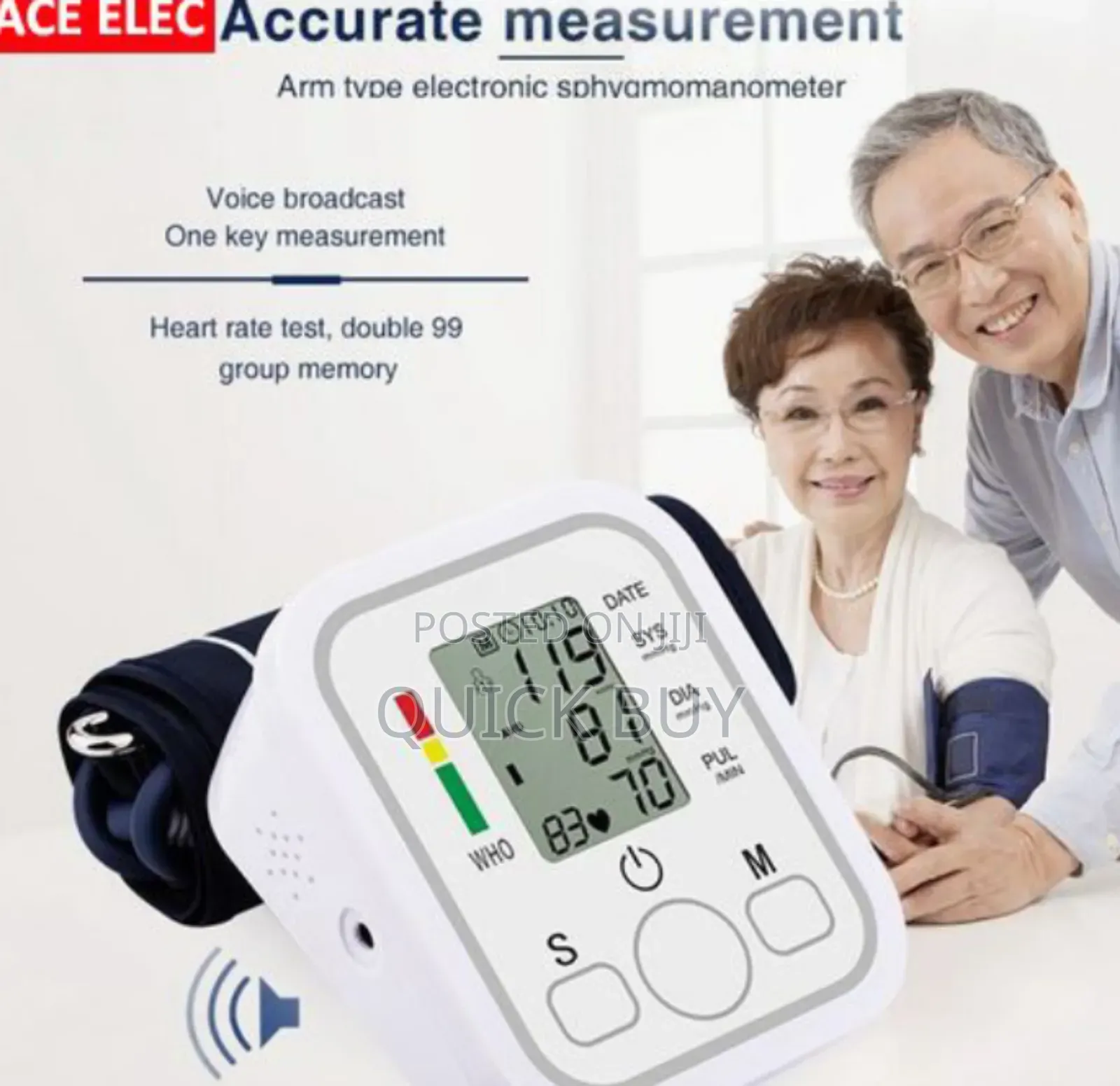 Smart Life Authentic Medical Automatic Sphygmomanometer